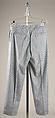 Trousers, [no medium available], American