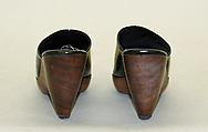 Mules, Herbert Levine Inc. (American, founded 1949), wood, plastic (vinyl), American