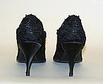 Shoes, Salvatore Ferragamo (Italian, founded 1927), cotton, Italian