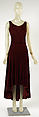 Evening dress, Madeleine Vionnet (French, Chilleurs-aux-Bois 1876–1975 Paris), silk, French