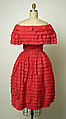 Evening dress, Simonetta (Italian, born 1922), silk, Italian