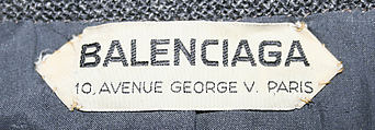 Dress, House of Balenciaga (French, founded 1937), silk, French