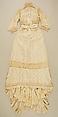 Dress, silk, American