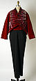 Evening ensemble, Schiaparelli (French, founded 1927), silk, French