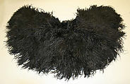 Cape, Bonwit Teller & Co.  American, ostrich feather, American