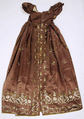 Dress, silk, British