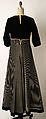 Dinner dress, Muriel King (American, 1900–1977), silk, American