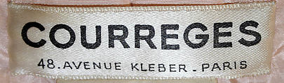 Coatdress, André Courrèges (French, Pau 1923–2016 Neuilly-sur-Seine), wool, French