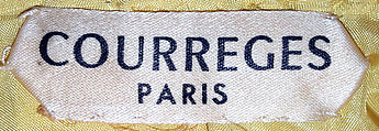 Suit, André Courrèges (French, Pau 1923–2016 Neuilly-sur-Seine), wool, French