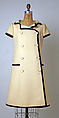 Coatdress, André Courrèges (French, Pau 1923–2016 Neuilly-sur-Seine), wool, silk, French