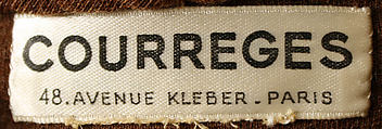 Dress, André Courrèges (French, Pau 1923–2016 Neuilly-sur-Seine), wool, French