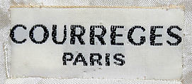 Jacket, André Courrèges (French, Pau 1923–2016 Neuilly-sur-Seine), wool, French