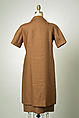 Dress, House of Balenciaga (French, founded 1937), linen, French