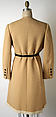 Dress, Norman Norell (American, Noblesville, Indiana 1900–1972 New York), wool, leather, American