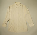 Shirt, Pierre Cardin (French (born Italy), San Biagio di Callalta 1922–2020 Neuilly), cotton, silk, French