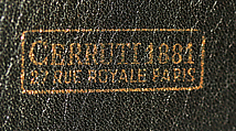 Belt, Cerruti 1881 (Italian, founded 1967), leather, Italian