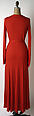 Evening dress, Jean Muir (British, 1966–2007), [no medium available], British