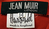 Dress, Jean Muir (British, 1966–2007), [no medium available], British