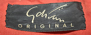 Jacket, Gilbert Adrian (American, Naugatuck, Connecticut 1903–1959 Hollywood, California), wool, American