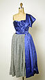 Evening dress, Gilbert Adrian (American, Naugatuck, Connecticut 1903–1959 Hollywood, California), silk, wool, American