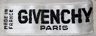 Evening dress, House of Givenchy (French, founded 1952), metallic thread, feathers, silk, French