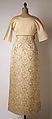 Evening dress, House of Givenchy (French, founded 1952), silk, rhinestones, French