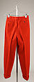 Trousers, H. Harris (American), wool, American