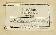 Suit, H. Harris (American), wool, American