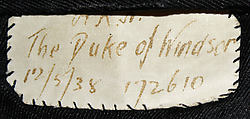 Evening suit, F. Scholte (British), wool, silk, American
