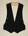 Evening suit, F. Scholte (British), wool, silk, American