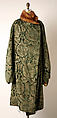 Evening coat, Fortuny (Italian, founded 1906), silk, fur, Italian