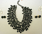 Jewelry set, plastic, American