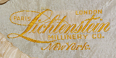 Hat, [no medium available], American or European