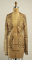 Evening jacket, [no medium available], American or European