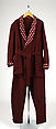 Lounge suit, Brooks Brothers (American, founded 1818), wool, silk, American