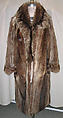Coat, Abraham & Straus, fur, American