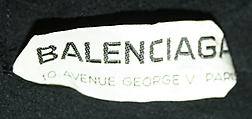 Cocktail ensemble, House of Balenciaga (French, founded 1937), silk, French