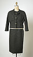Suit, House of Balenciaga (French, founded 1937), wool, French