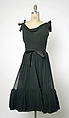 Evening dress, House of Balenciaga (French, founded 1937), silk, French