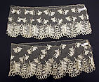 Cuffs, silk, Spanish