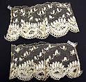 Cuffs, silk, Spanish