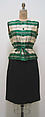 Suit, House of Chanel (French, founded 1910), (a, b) wool; (c) silk, French