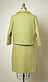 Suit, House of Balenciaga (French, founded 1937), (a, b) wool; (c) linen, French
