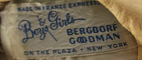 Dress, Bergdorf Goodman (American, founded 1899), synthetic fiber, plastic (vinyl), French