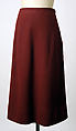Skirt, Schiaparelli French, wool, French