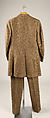 Suit, (a, b) Pierre Cardin (French (born Italy), San Biagio di Callalta 1922–2020 Neuilly), wool, silk, French