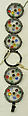 Bracelet, Schiaparelli French, plastic, metal, French
