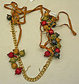 Necklace, Schiaparelli  French, wood, metal, French