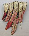 Clip, Marcel Rochas  French, feathers, metal, French