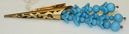 Clip, metal, glass, French